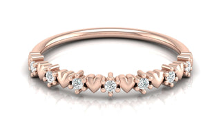 The Queen Of Hearts Circlet by Aupulent Jewellery 100% certified lab grown diamonds