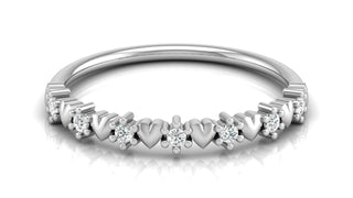 The Queen Of Hearts Circlet by Aupulent Jewellery 100% certified lab grown diamonds