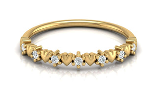 The Queen Of Hearts Circlet by Aupulent Jewellery 100% certified lab grown diamonds