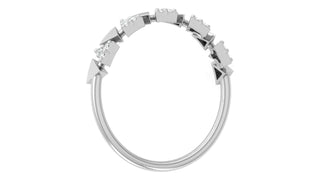 The Triangle Sparkle Band by Aupulent Jewellery 100% certified lab grown diamonds