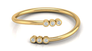 The Swirly Wreath Ring by Aupulent Jewellery 100% certified lab grown diamonds