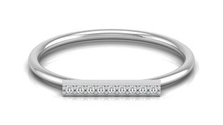 The Crescent Light Ring by Aupulent Jewellery 100% certified lab grown diamonds
