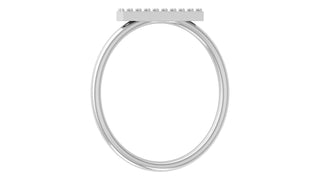 The Crescent Light Ring by Aupulent Jewellery 100% certified lab grown diamonds