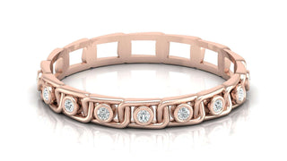 The interlocked diadem band by Aupulent Jewellery 100% certified lab grown diamonds
