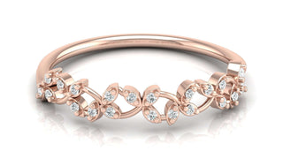 The Floral Wreath Ring by Aupulent Jewellery 100% certified lab grown diamonds
