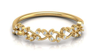 The Floral Wreath Ring by Aupulent Jewellery 100% certified lab grown diamonds