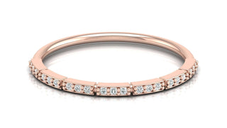 Delicate Diamond Eternity Ring by Aupulent Jewellery 100% certified lab grown diamonds