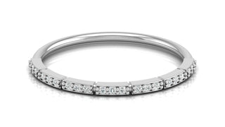 Delicate Diamond Eternity Ring by Aupulent Jewellery 100% certified lab grown diamonds