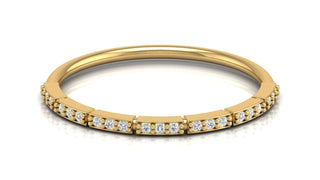 Delicate Diamond Eternity Ring by Aupulent Jewellery 100% certified lab grown diamonds