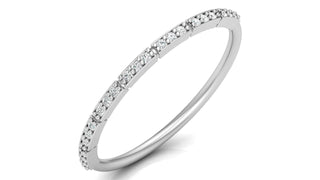 Delicate Diamond Eternity Ring by Aupulent Jewellery 100% certified lab grown diamonds