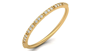Delicate Diamond Eternity Ring by Aupulent Jewellery 100% certified lab grown diamonds