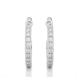 The Dainty Diamond Stud Earrings by Aupulent Jewellery 100% certified lab grown diamonds