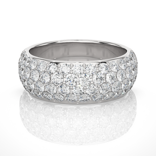 The Chunky Diamond Ring by Aupulent Jewellery 100% certified lab grown diamonds
