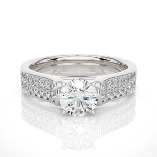 The Azure Galaxy Ring by Aupulent Jewellery 100% certified lab grown diamonds