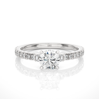 The Enchanting Ellipse Ring by Aupulent Jewellery 100% certified lab grown diamonds