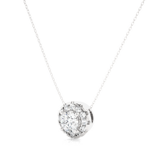 The Torch Of Enlightenment Pendant With Chain by Aupulent Jewellery 100% certified lab grown diamonds