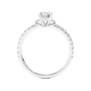 The Enchanting Ellipse Ring by Aupulent Jewellery 100% certified lab grown diamonds