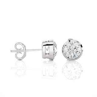 The Rising Sun Studs by Aupulent Jewellery 100% certified lab grown diamonds