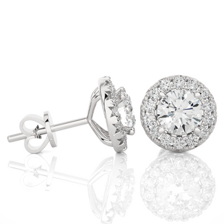 The Galactic Crown Studs by Aupulent Jewellery 100% certified lab grown diamonds