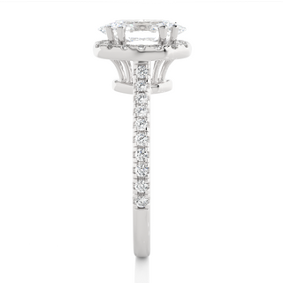 The Oval Elegance Ring by Aupulent Jewellery 100% certified lab grown diamonds