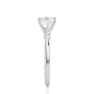 The Warrior Solitaire Ring by Aupulent Jewellery 100% certified lab grown diamonds