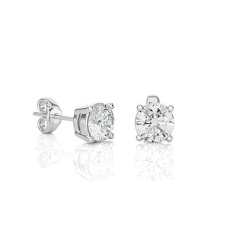0.50 Carat Round Brilliant Lab-Grown Diamond Stud Earrings 39505 Best Seller