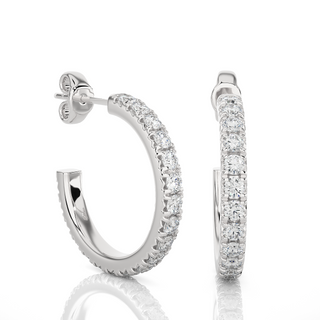 The Dainty Diamond Stud Earrings by Aupulent Jewellery 100% certified lab grown diamonds