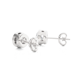 The Rising Sun Studs by Aupulent Jewellery 100% certified lab grown diamonds