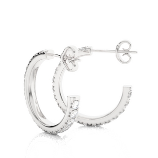 The Dainty Diamond Stud Earrings by Aupulent Jewellery 100% certified lab grown diamonds