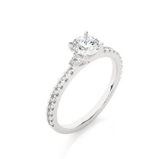 The Enchanting Ellipse Ring by Aupulent Jewellery 100% certified lab grown diamonds