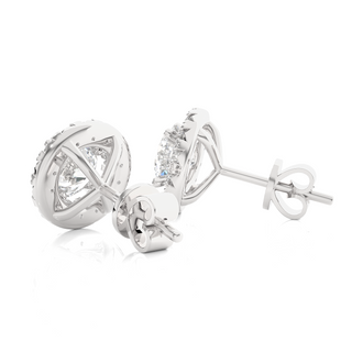 The Galactic Crown Studs by Aupulent Jewellery 100% certified lab grown diamonds