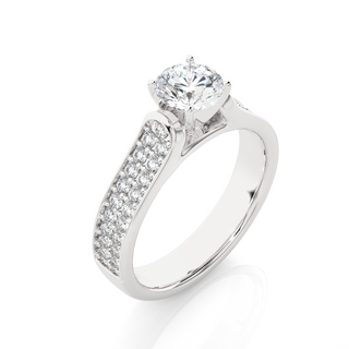 The Azure Galaxy Ring by Aupulent Jewellery 100% certified lab grown diamonds