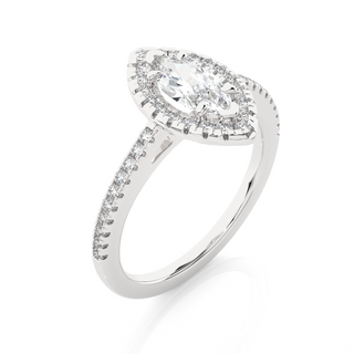 The Dramatic Marquise Ring by Aupulent Jewellery 100% certified lab grown diamonds