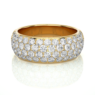 The Chunky Diamond Ring by Aupulent Jewellery 100% certified lab grown diamonds