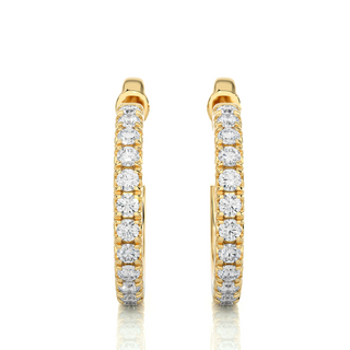 The Dainty Diamond Stud Earrings by Aupulent Jewellery 100% certified lab grown diamonds