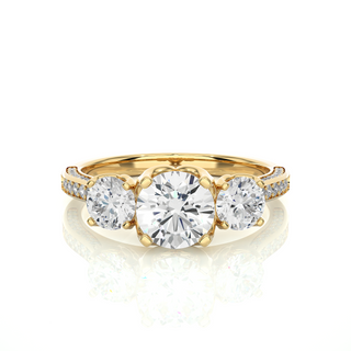 The Queen’s Glory Ring by Aupulent Jewellery 100% certified lab grown diamonds