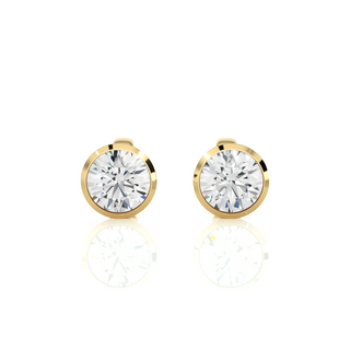 The Rising Sun Studs by Aupulent Jewellery 100% certified lab grown diamonds