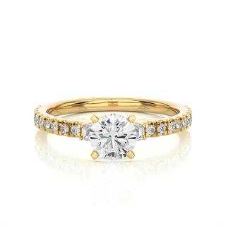 The Enchanting Ellipse Ring by Aupulent Jewellery 100% certified lab grown diamonds