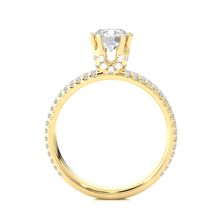 The Twin Halo Ring by Aupulent Jewellery 100% certified lab grown diamonds