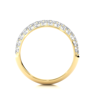 The Chunky Diamond Ring by Aupulent Jewellery 100% certified lab grown diamonds