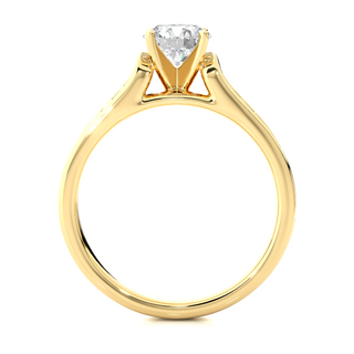 The Azure Galaxy Ring by Aupulent Jewellery 100% certified lab grown diamonds