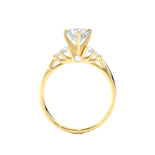 The Warrior Solitaire Ring by Aupulent Jewellery 100% certified lab grown diamonds