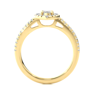 The Dramatic Marquise Ring by Aupulent Jewellery 100% certified lab grown diamonds