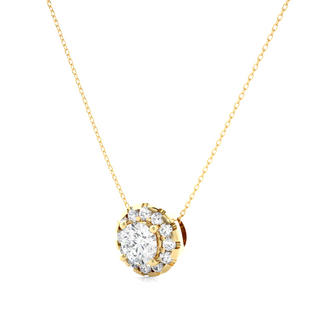 The Torch Of Enlightenment Pendant With Chain by Aupulent Jewellery 100% certified lab grown diamonds