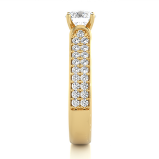 The Azure Galaxy Ring by Aupulent Jewellery 100% certified lab grown diamonds