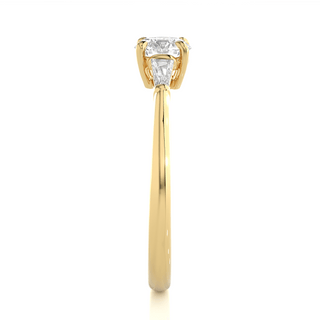 The Power Of Simplicity Ring by Aupulent Jewellery 100% certified lab grown diamonds