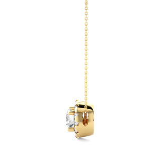 The Torch Of Enlightenment Pendant With Chain by Aupulent Jewellery 100% certified lab grown diamonds