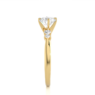 The Warrior Solitaire Ring by Aupulent Jewellery 100% certified lab grown diamonds