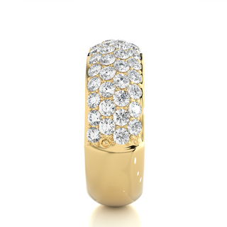 The Chunky Diamond Ring by Aupulent Jewellery 100% certified lab grown diamonds