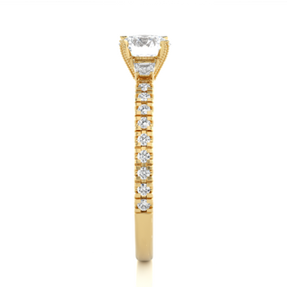 The Enchanting Ellipse Ring by Aupulent Jewellery 100% certified lab grown diamonds